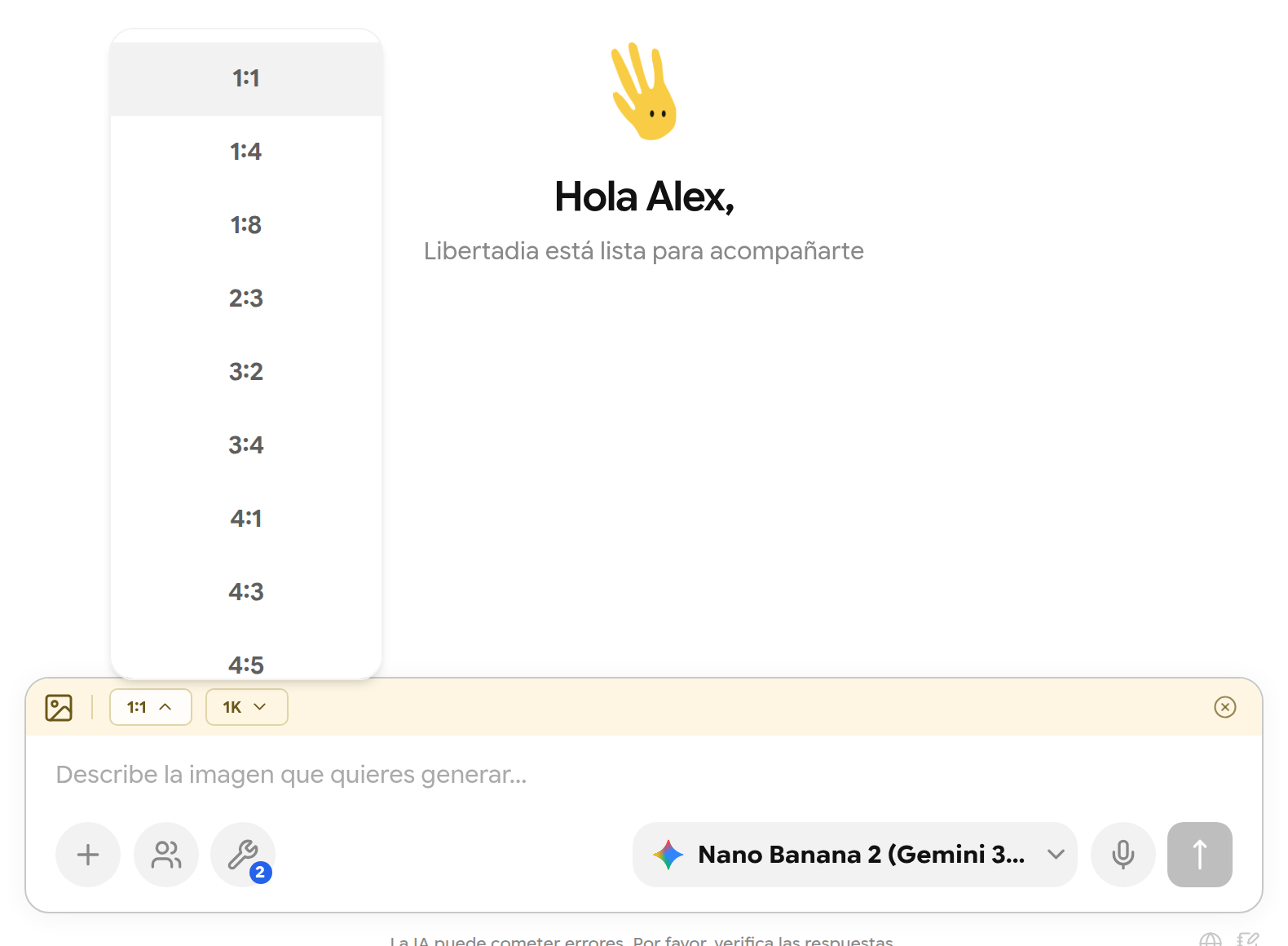 Lista de relaciones de aspecto, de 1:1 a 21:9